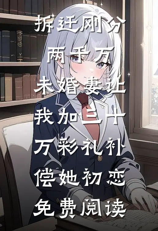 拆迁刚分两千万，未婚妻让我加三十万彩礼补偿她初恋免费阅读