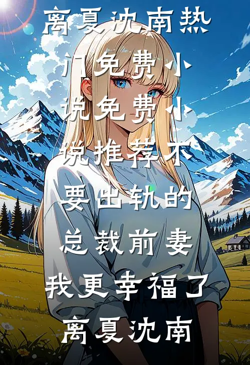 不要出轨的总裁前妻，我更幸福了(离夏沈南)热门免费小说_免费小说推荐不要出轨的总裁前妻，我更幸福了(离夏沈南)