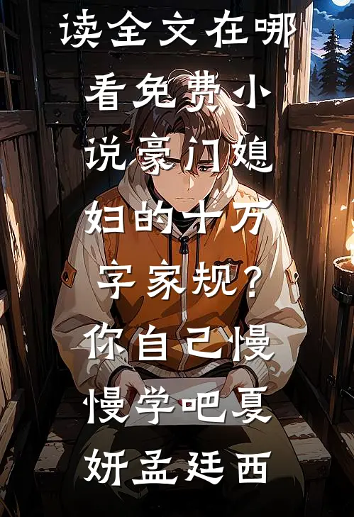 豪门媳妇的十万字家规？你自己慢慢学吧夏妍孟廷西免费阅读全文_在哪看免费小说豪门媳妇的十万字家规？你自己慢慢学吧夏妍孟廷西