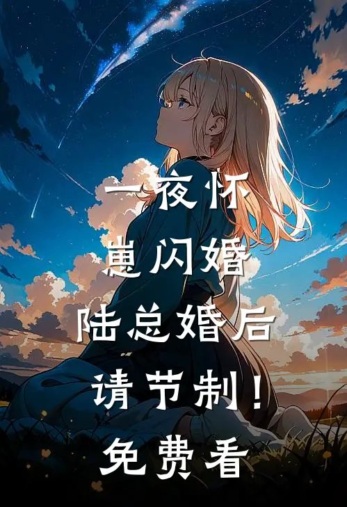一夜怀崽闪婚，陆总婚后请节制！免费看