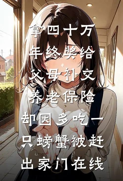 拿四十万年终奖给父母补交养老保险，却因多吃一只螃蟹被赶出家门在线