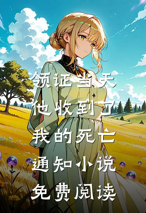 领证当天，他收到了我的死亡通知小说免费阅读