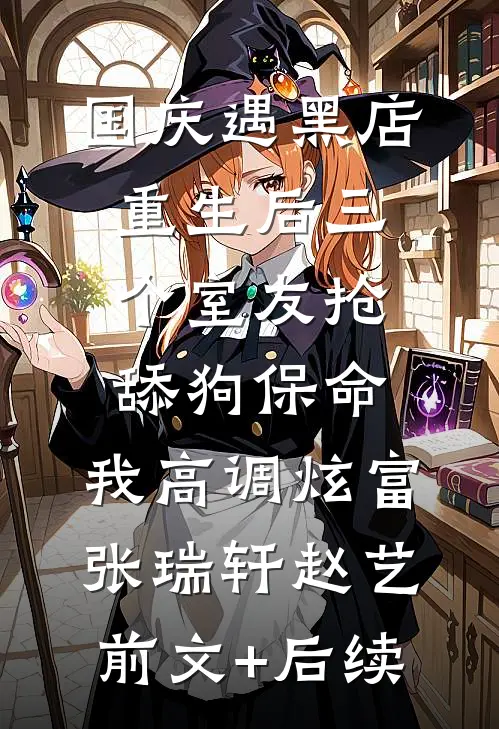 国庆遇黑店，重生后三个室友抢舔狗保命，我高调炫富张瑞轩赵艺前文+后续