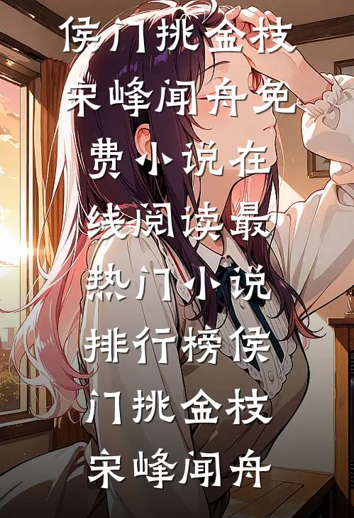 侯门挑金枝宋峰闻舟免费小说在线阅读_最热门小说排行榜侯门挑金枝(宋峰闻舟)
