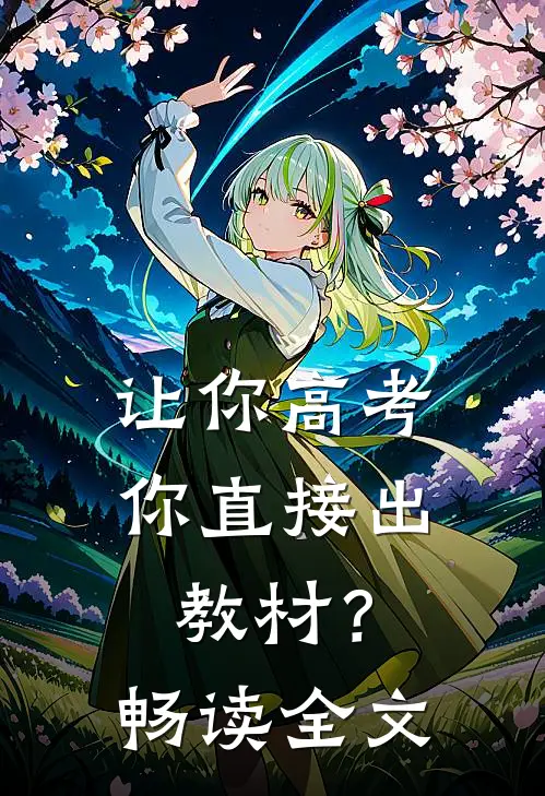 让你高考,你直接出教材?畅读全文的答案