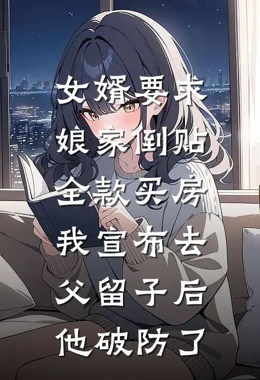 女婿要求娘家倒贴全款买房，我宣布去父留子后他破防了