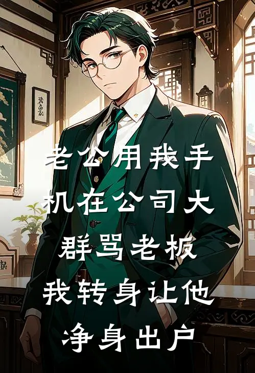 老公用我手机在公司大群骂老板，我转身让他净身出户