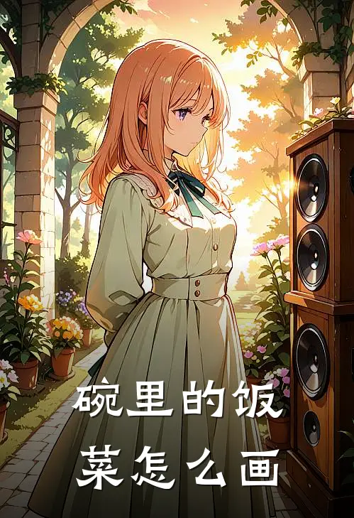 碗里的饭菜怎么画