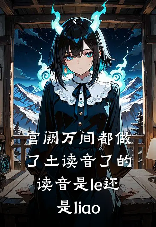 宫阙万间都做了土读音了的读音是le还是liao