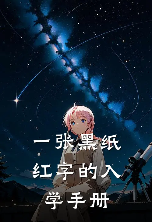 一张黑纸红字的入学手册