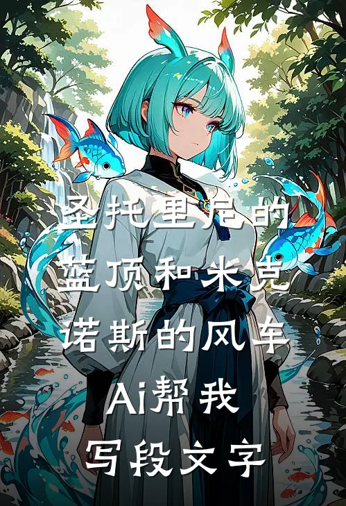 圣托里尼的蓝顶和米克诺斯的风车A i帮我写段文字