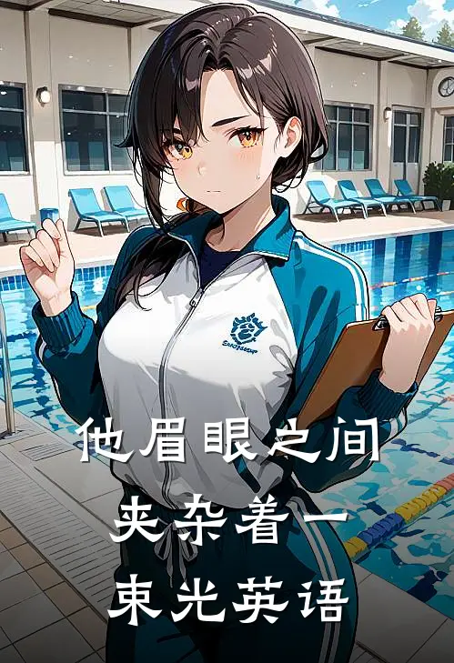 他眉眼之间夹杂着一束光英语