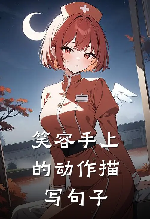 笑容手上的动作描写句子