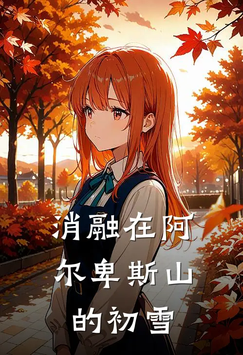 消融在阿尔卑斯山的初雪