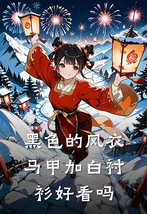 黑色的风衣马甲加白衬衫好看吗