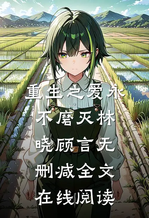 重生之爱永不磨灭林晓顾言无删减全文在线阅读