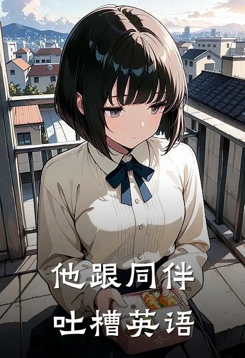 他跟同伴吐槽英语