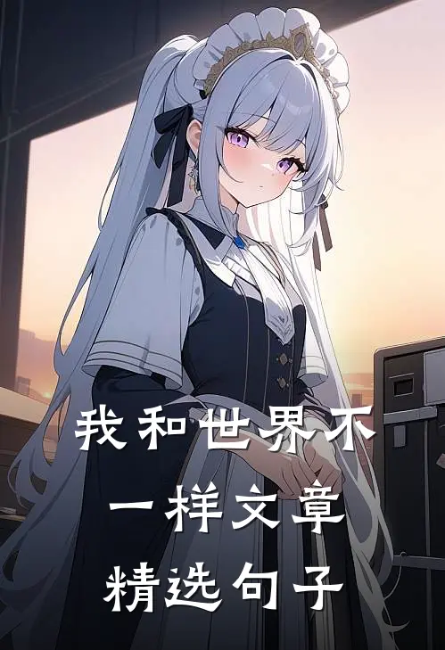 我和世界不一样文章精选句子