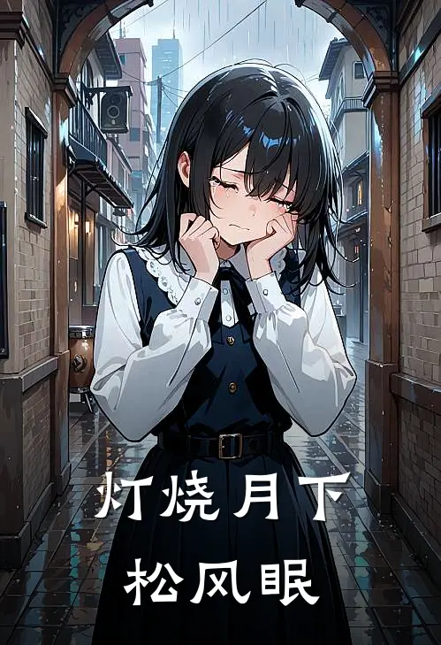 灯烧月下松风眠