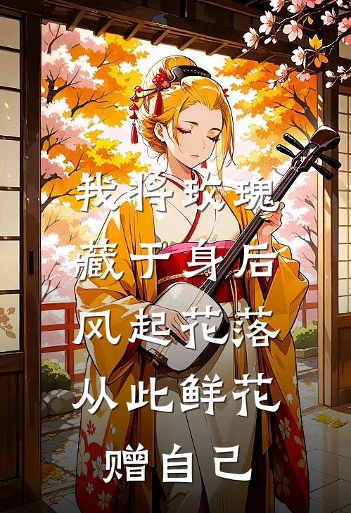 我将玫瑰藏于身后,风起花落,从此鲜花赠自己