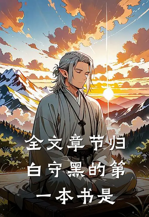 全文章节归白守黑的第一本书是