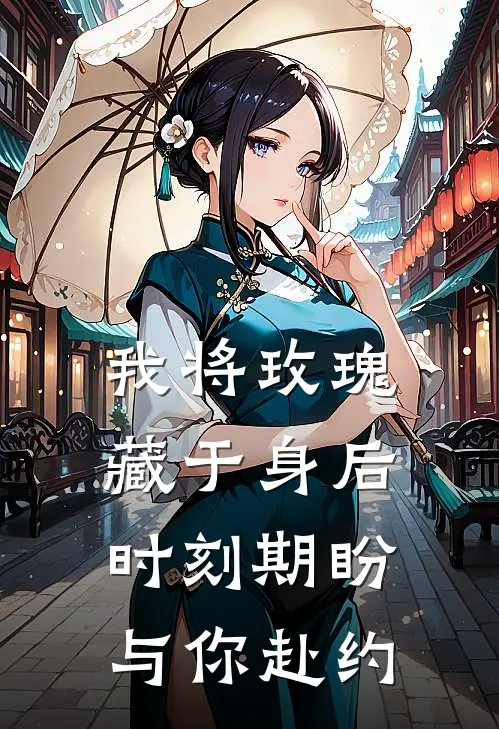 我将玫瑰藏于身后时刻期盼与你赴约