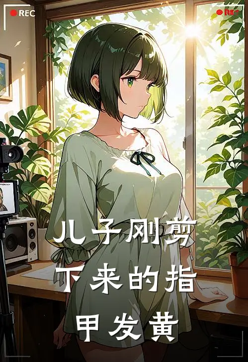 儿子刚剪下来的指甲发黄
