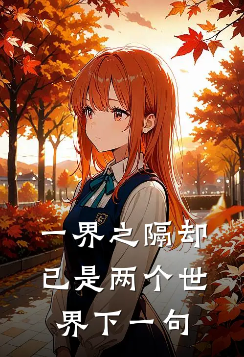 一界之隔却已是两个世界下一句