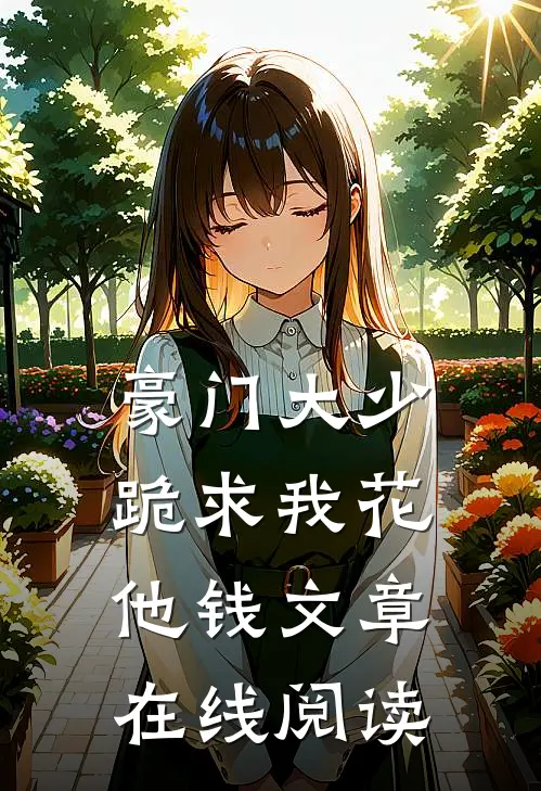 豪门大少跪求我花他钱文章在线阅读
