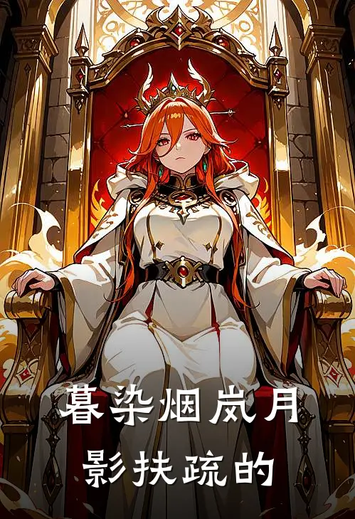 暮染烟岚月影扶疏的