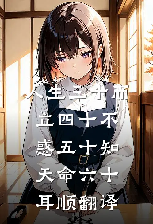 人生三十而立四十不惑五十知天命六十耳顺翻译