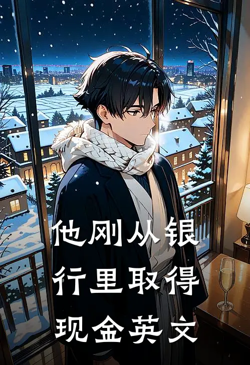 他刚从银行里取得现金英文