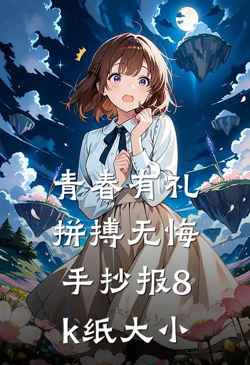 青春有礼拼搏无悔手抄报8k纸大小