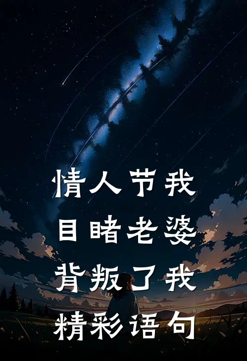 情人节我目睹老婆背叛了我精彩语句