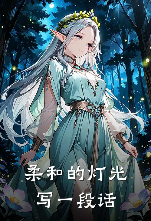 柔和的灯光写一段话