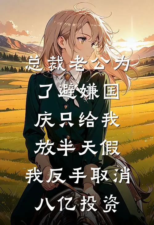 总裁老公为了避嫌国庆只给我放半天假，我反手取消八亿投资