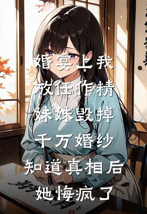 婚宴上我放任作精妹妹毁掉千万婚纱，知道真相后她悔疯了