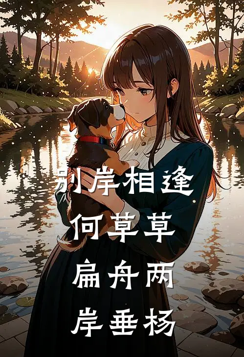 别岸相逢何草草，扁舟两岸垂杨