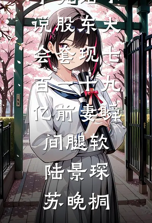 股东大会套现七百一十九亿前妻瞬间腿软(陆景琛苏晚桐)已完结小说推荐_完本完结小说股东大会套现七百一十九亿前妻瞬间腿软(陆景琛苏晚桐)