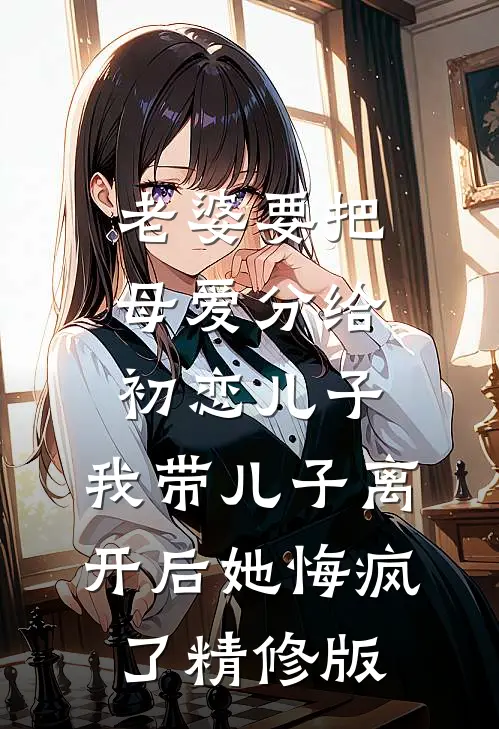 老婆要把母爱分给初恋儿子，我带儿子离开后她悔疯了精修版