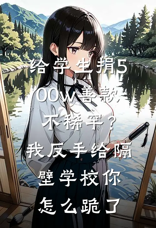 给学生捐500w善款不稀罕？我反手给隔壁学校你怎么跪了