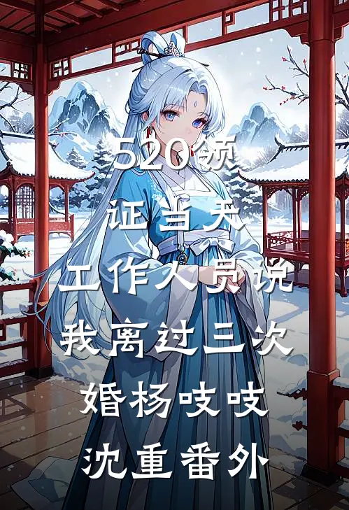 520领证当天，工作人员说我离过三次婚杨吱吱沈重番外