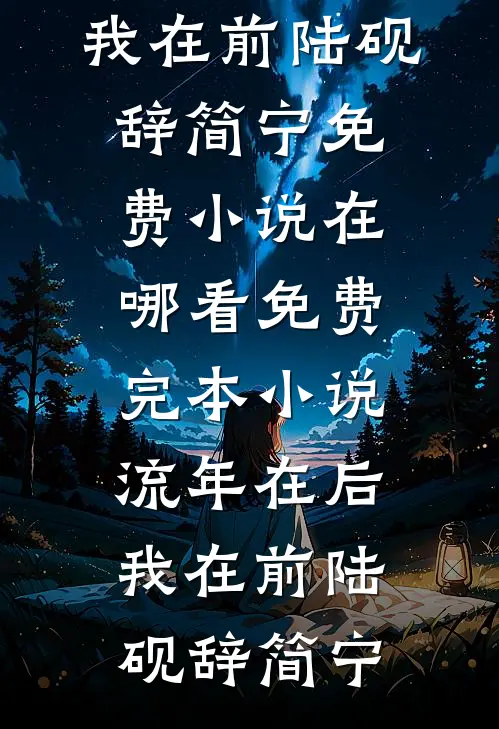 流年在后，我在前(陆砚辞简宁)免费小说在哪看_免费完本小说流年在后，我在前陆砚辞简宁