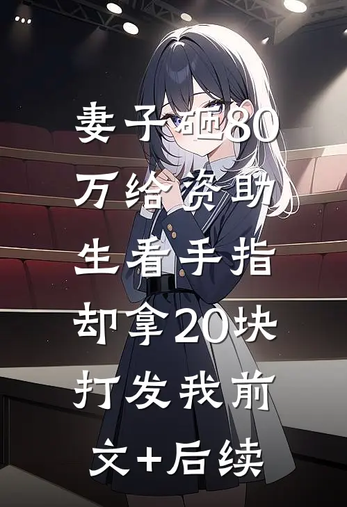 妻子砸80万给资助生看手指，却拿20块打发我前文+后续