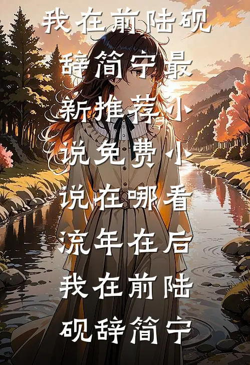 流年在后，我在前陆砚辞简宁最新推荐小说_免费小说在哪看流年在后，我在前陆砚辞简宁