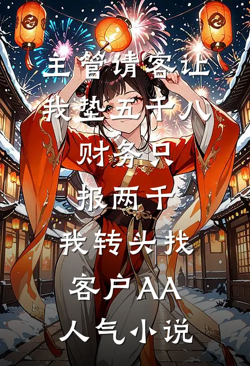 主管请客让我垫五千八，财务只报两千，我转头找客户AA人气小说