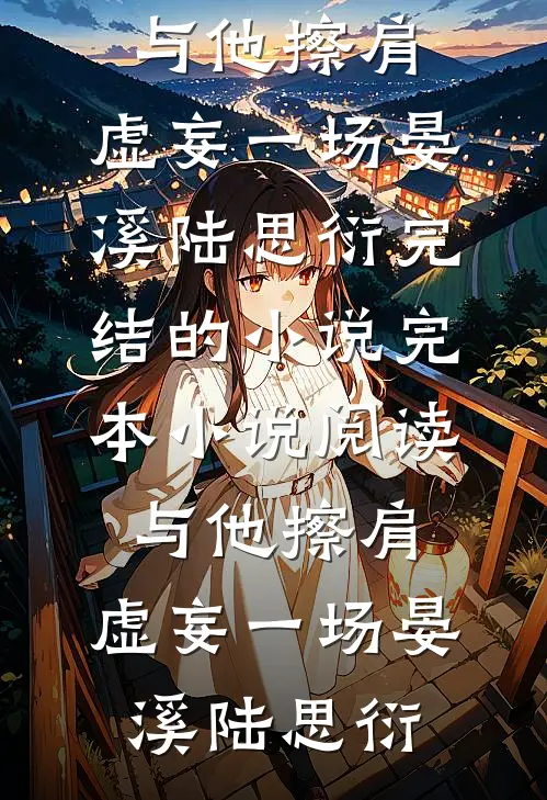 与他擦肩，虚妄一场(晏溪陆思衍)完结的小说_完本小说阅读与他擦肩，虚妄一场晏溪陆思衍
