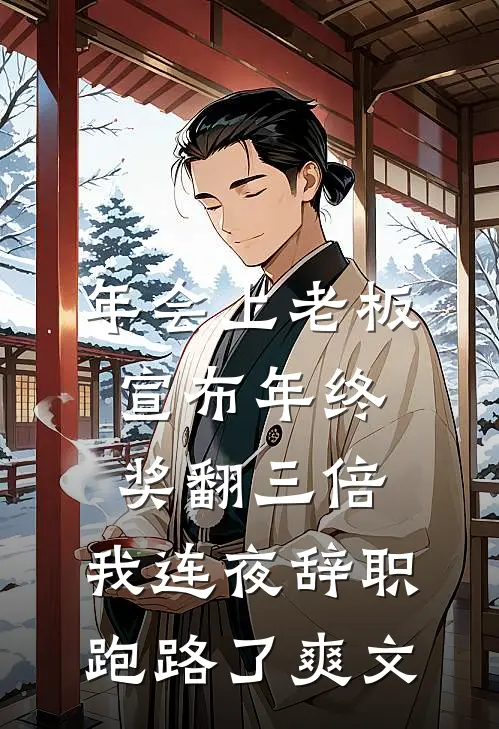 年会上老板宣布年终奖翻三倍，我连夜辞职跑路了爽文