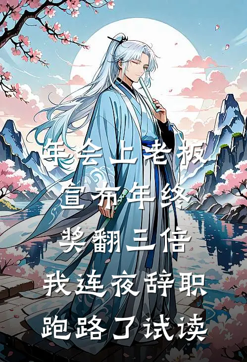 年会上老板宣布年终奖翻三倍，我连夜辞职跑路了试读