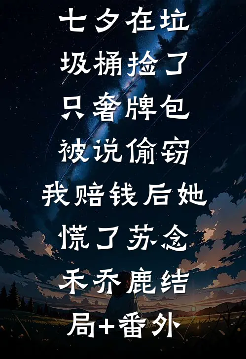 七夕在垃圾桶捡了只奢牌包被说偷窃，我赔钱后她慌了苏念禾乔鹿结局+番外